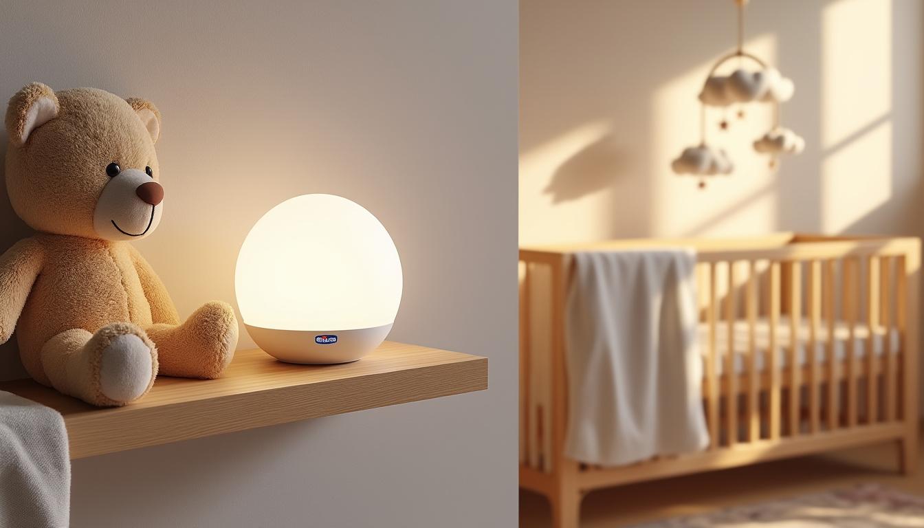 explorez les bienfaits de la veilleuse bébé chicco first dreams, conçue pour offrir des nuits sereines et confortables à votre enfant. avec ses fonctionnalités apaisantes et son design adorable, elle favorise un sommeil paisible et rassurant.