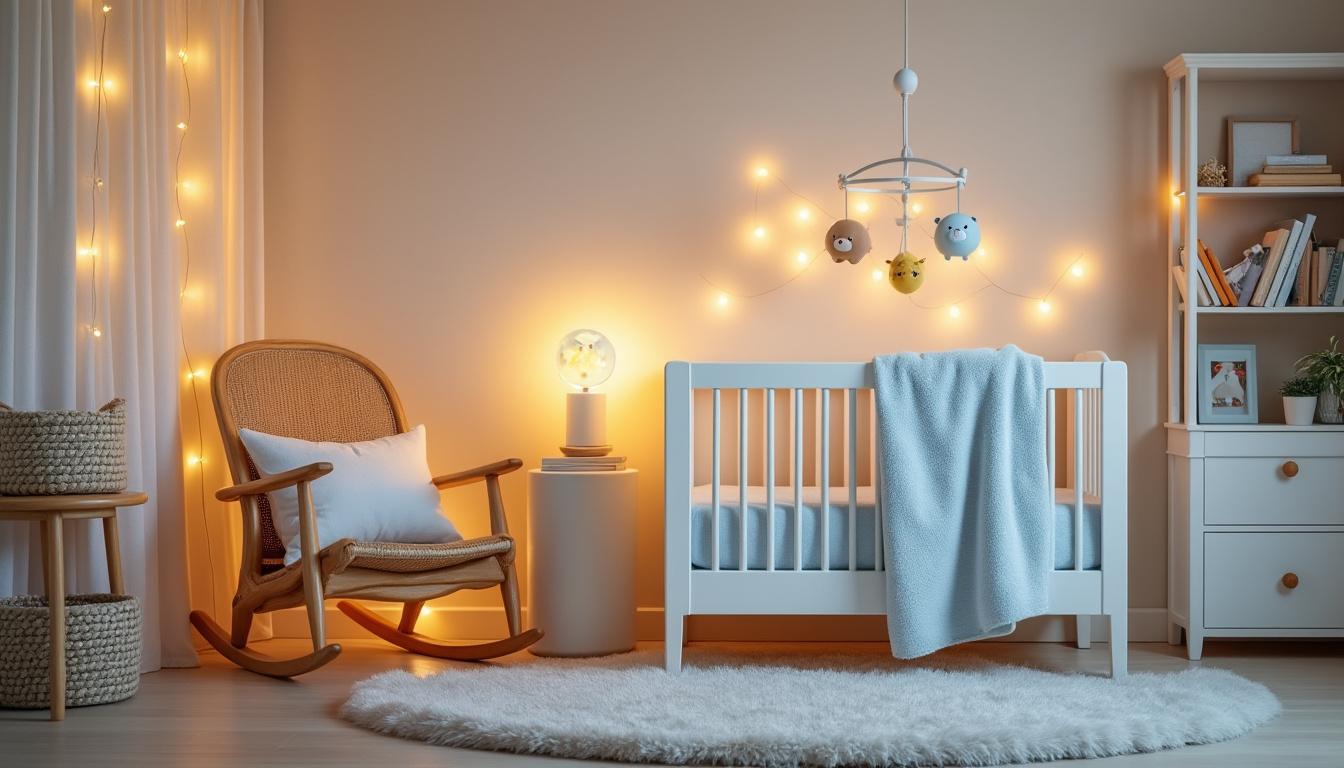découvrez la meilleure veilleuse bébé équipée d'un capteur sonore pour garantir des nuits paisibles à votre enfant. conçue pour apaiser et rassurer, cette veilleuse s'illumine automatiquement au moindre bruit, créant un environnement serein pour des sommeils réparateurs. offrez à votre bébé des nuits tranquilles avec cette solution innovante.