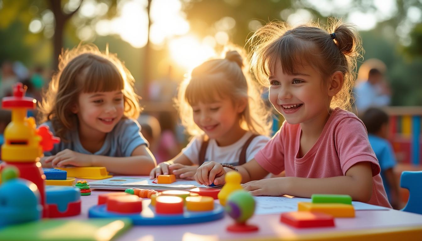 découvrez des jeux de présentation amusants et adaptés aux enfants de 3 à 5 ans pour favoriser le développement de leurs compétences sociales et encourager l'interaction en groupe.