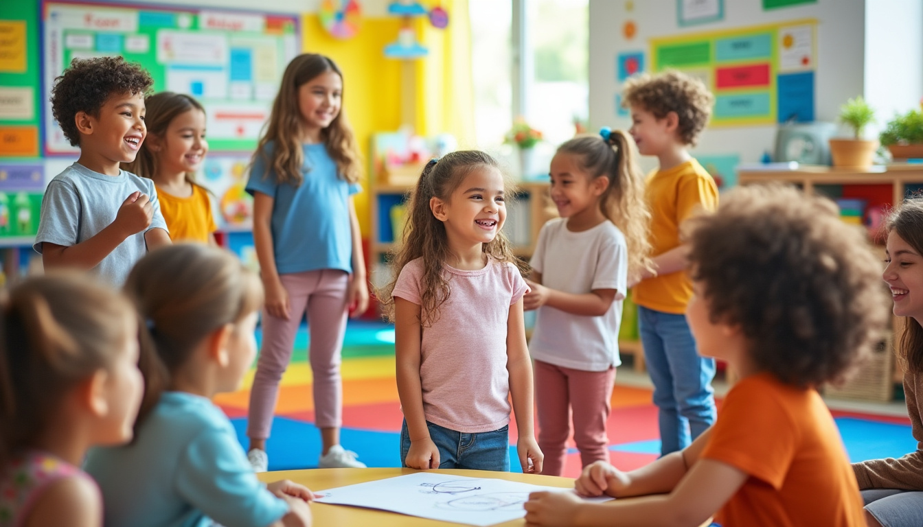 explorez une sélection de jeux de présentation pour la maternelle, conçus pour rendre l’apprentissage ludique et captivant. idéal pour faciliter l’intégration et développer les compétences sociales dès le plus jeune âge.