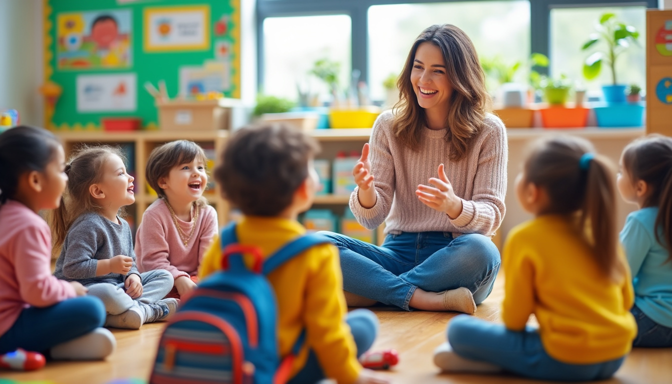 découvrez comment le jeu de ronde en maternelle favorise le développement de la motricité et de la coordination chez les jeunes enfants, tout en leur offrant un moment ludique et éducatif.