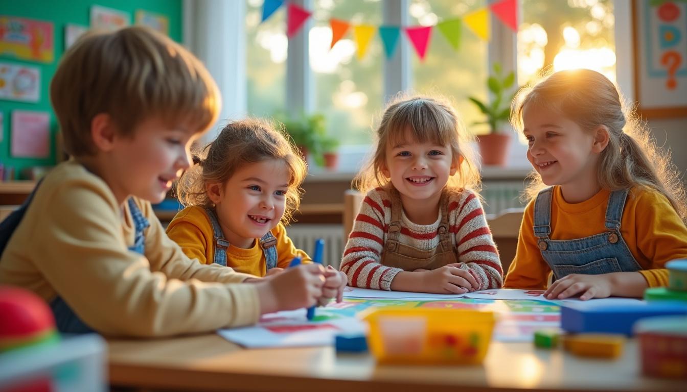 découvrez des jeux de présentation ludiques pour la maternelle, ainsi que des conseils pratiques à destination des éducateurs et des parents pour faciliter l'intégration et le développement social des enfants.