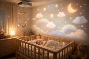 découvrez des berceuses apaisantes pour bébé, projetées en douceur grâce au vidéoprojecteur acer, pour une ambiance calme et réconfortante.