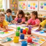 découvrez comment utiliser les empreintes de la main en peinture en maternelle pour stimuler la créativité des enfants à travers des activités ludiques et éducatives.