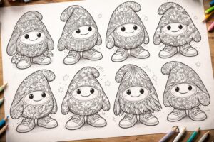 découvrez des idées de motifs fascinants pour le coloriage de phryges, parfaits pour stimuler votre créativité et vous détendre.