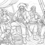 découvrez comment intégrer des pirates à colorier pour rendre l'enseignement des histoires maritimes plus ludique et captivant pour vos élèves.