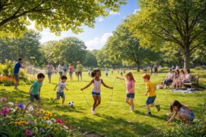 découvrez les bienfaits des jeux en plein air pour les enfants et les adultes : amélioration de la santé, développement social et renforcement du lien familial.