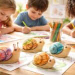 découvrez comment les escargots à colorier stimulent la créativité et le développement des compétences chez les jeunes enfants, transformant le coloriage en une activité éducative amusante.