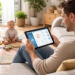 surface go : la tablette tactile microsoft idéale pour suivre et accompagner votre bébé partout avec simplicité et rapidité.