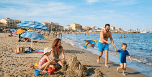 activités familiales à Valras-plage