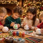 découvrez comment le coloriage de la boule de noël peut encourager l'expression artistique et stimuler la créativité des enfants pendant les fêtes.