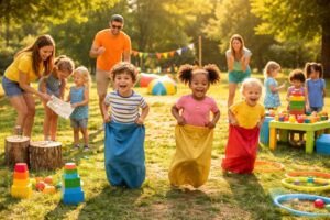 découvrez nos conseils pratiques pour organiser des grands jeux d'animation captivants et adaptés aux enfants de 3 à 5 ans, garantissant amusement et apprentissage.