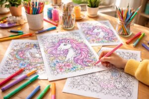 découvrez nos coloriages magiques licorne à imprimer pour une journée créative pleine de fun et de magie. parfait pour stimuler l'imagination des enfants et s'amuser en famille.