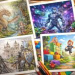 découvrez des inspirations de coloriage autour des jeux avec une variété de thèmes et motifs à explorer pour libérer votre créativité.