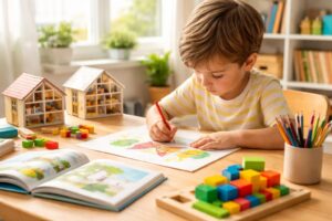 découvrez comment transformer le coloriage d'une maison en une activité éducative amusante pour les enfants, en stimulant leur créativité et leur apprentissage.