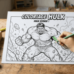 coloriage Hulk