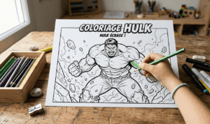 coloriage Hulk