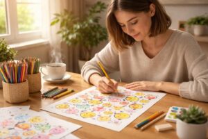 découvrez comment le coloriage de smileys peut améliorer votre relaxation et stimuler votre concentration grâce à une activité ludique et apaisante.