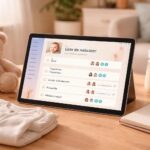 organisez facilement la liste de naissance de votre bébé grâce à la tablette tactile microsoft surface, l'outil idéal pour une gestion familiale simple et efficace.